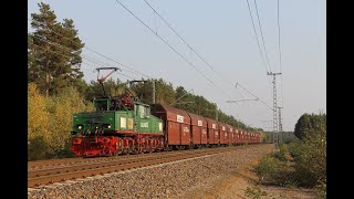 Kurzer Besuch bei der LEAG Grubenbahn Oktober 2018 [upl. by Delila134]