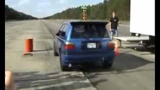 Nissan Pulsar  Sunny GTIR SR20DET 1272sec  14 Mile [upl. by Ayalahs]