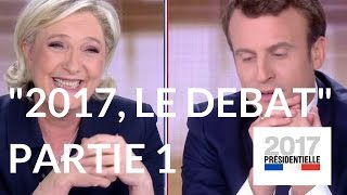 quot2017 le débatquot  Marine Le Pen  Emmanuel Macron France 2 – Première partie [upl. by Nylknarf513]