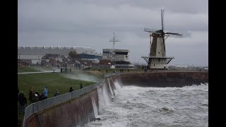 Vlissingen Storm Februari 2020 [upl. by Carla790]