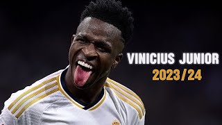 Vinicius Junior  All Goals  202324 [upl. by Eillac]