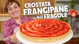 CROSTATA FRANGIPANE ALLE FRAGOLE Ricetta Facile  Fatto in Casa da Benedetta [upl. by Kcirddec26]