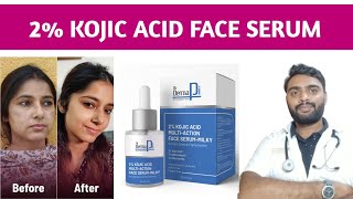 Kojic Acid Face Serum  How To Use Kojic Acid Face Serum  DrDermapi [upl. by Aray]