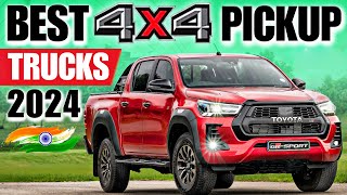 Top 5😍😱Best Pickup Trucks In India 2024🚙Best 4x4 Suv In India🔥Best Suv In India 2024💯🚀🎯 [upl. by Iand276]