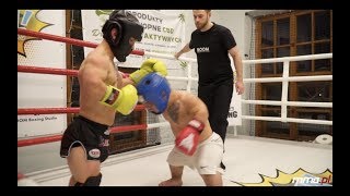 MINI MAJK VS MAĹY WARIAT CHARYTATYWNA WALKA MAĹYCH LUDZI BOOM BOXING LIGA [upl. by Madaih350]