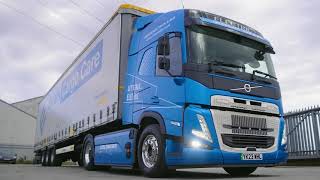 Ewals Cargo Care  Volvo electric truck trial [upl. by Ardnekan]