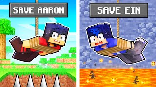 Save AARON or Save EIN in Minecraft [upl. by Reiko]