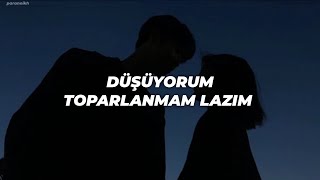 Kerim Araz  Toparlanmam Lazım  Slowed  Reverb  Sözleri [upl. by Anitsugua]