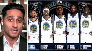 NBA Today  Shams has blockbuster mock trade see Julius Randle join Warrior to form new death lineup [upl. by Urbai460]