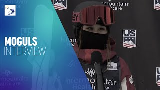 Anri Kawamura JPN  Quotes  Womens Moguls  Deer Valley  FIS Freestyle [upl. by Attennaej434]