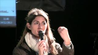 Assemblea generale Movimento 5 stelle Roma  Virginia Raggi 14122013 [upl. by Macy461]