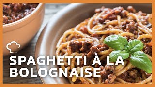 Spaghetti à la Bolognaise [upl. by Enoj]