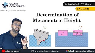 Metacentric Height of a Floating Body with animation  English [upl. by Haron]