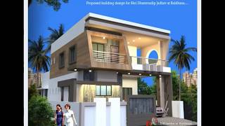 33x60 ft BEST HOUSE PLAN WITH 3D FRONT ELEVATIONS [upl. by Yanffit]