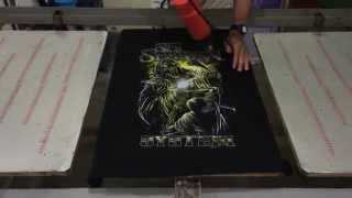 Sisi Selatan Merch Print with Plastisol ink  YUHU SPS  TUTORIAL SABLON  SABLON PLASTISOL [upl. by Eidnim]