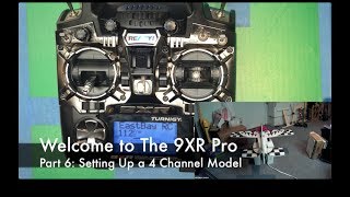 Welcome to the Turnigy 9XR Pro Part 6 Mixing a 4Channel Plane [upl. by Littell]