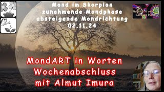 MondART in Worten  Wochenabschluss mit Almut Imura [upl. by Eytak378]