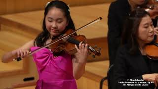 Mendelssohn Violin Concerto E Minor OP64  3rd mov [upl. by Sladen901]