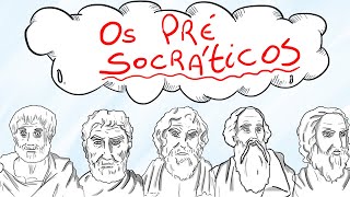 Pré Socraticos  Tales de Mileto Anaximandro Heraclito Pitagoras Parmenides [upl. by Ymrots268]