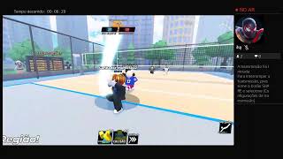 Live volei no Roblox PS4 [upl. by Ahsetel]