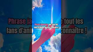 Phrase japonaise que tous les fans danime devraient connaître ✨🌷animeeditpourtoiviralshortjjk [upl. by Serica]