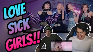 BLACKPINK  Lovesick Girls MV Reaction [upl. by Nnylyam]