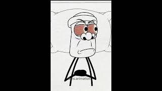 my alarm wake up every one except me 🥲  4k memes  shorts animation viral [upl. by Sitnerp195]