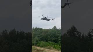 German Luftwaffe Sikorsky CH53G landing and taking off [upl. by Crysta]