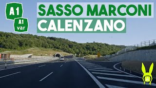 A1 A1var Autostrada del Sole  SASSO MARCONI CALENZANO [upl. by Ardnossak]