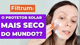 Resenha Filtrum Ultra Seco FPS30 protetor solar para pele oleosa da Libbs [upl. by Britton]