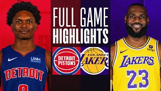 PISTONS at LAKERS  FULL GAME HIGHLIGHTS  February 13 2024 [upl. by Bodwell]