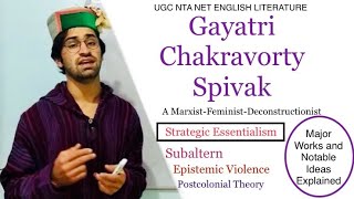 Gayatri Chakravorty Spivak  Strategic Essentialism  Subaltern Epistemic Violence Works and Ideas [upl. by Ueih]