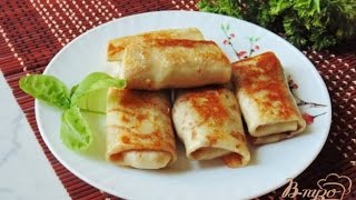 Очень Вкусные Блинчики с Мясом и Грибами [upl. by Publia]