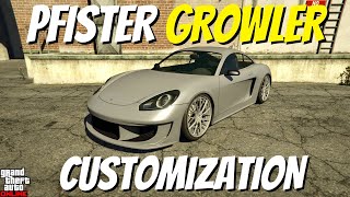 Pfister Growler Customization  GTA Online [upl. by Cassandre]