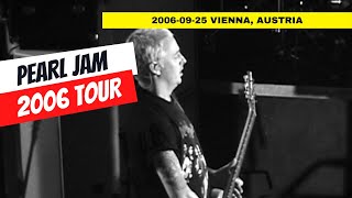 Pearl Jam 20060925 Vienna Austria Avocado Tour [upl. by Gary]