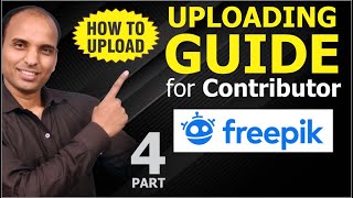 Uploading Guide for Contributors on Freepik Part 4  How to upload on freepik [upl. by Suirad]