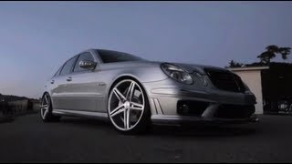 Mercedes Benz AMG E55 on 20quot Vossen VVSCV5 Concave Wheels  Rims [upl. by Aneerahs]