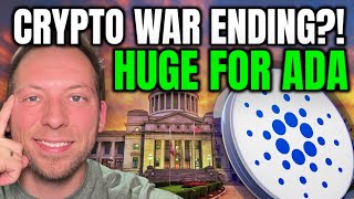 CARDANO ADA  CRYPTO WAR ABOUT TO END HUGE FOR ADA [upl. by Lennard994]