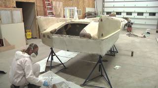 Boat Restoration Glass Magic Playmaster Part 2 [upl. by Abroms]