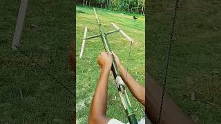 bowmaker hunting bow archery bamboo diy itssoniyaff [upl. by Eiliab]