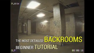 How to Make Backrooms Found Footage step by step Blender tutorial [upl. by Annaerb]