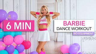 6 MIN BARBIE DANCE WORKOUT  Fun Cardio Session Moods cute latin gangster amp KEN [upl. by Lemert442]