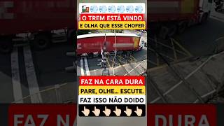 Cancela fechada 🚧 jornadanorodotrem caminhão caminhoneiro trem jornadanorodotrem [upl. by Anuayek]