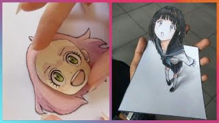 30 Easy ANIME Drawing Tips amp Hacks That Work Extremely Well [upl. by Ellehsem]