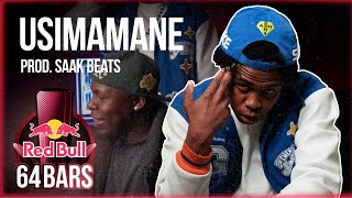 Usimamane ft Saak Beats By Red Bull 64 Bars  YFM [upl. by Shuping]