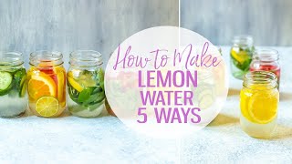 Lemon Water Recipe Every Morning For The Next 28 Days  LiveLeanTV [upl. by Leafar11]