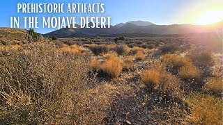 Finding Prehistoric Artifacts In The Mojave Desert [upl. by Annaya]