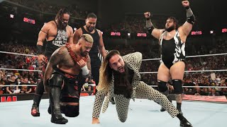 Solo sikoa help bronson reed and og Bloodline save seth Rollins  wwe raw highlights today [upl. by Konyn980]