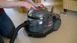 Bissell Hydroclean Complete Dry Vacuuming Demonstration [upl. by Ladnek]