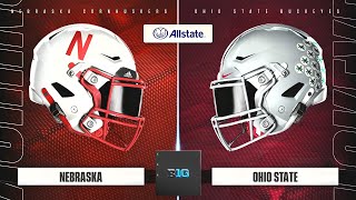 NCAA Football 25  Nebraska Cornhuskers Vs Ohio State Buckeyes PS5 Week 9 Quick Presentation [upl. by Mullen]